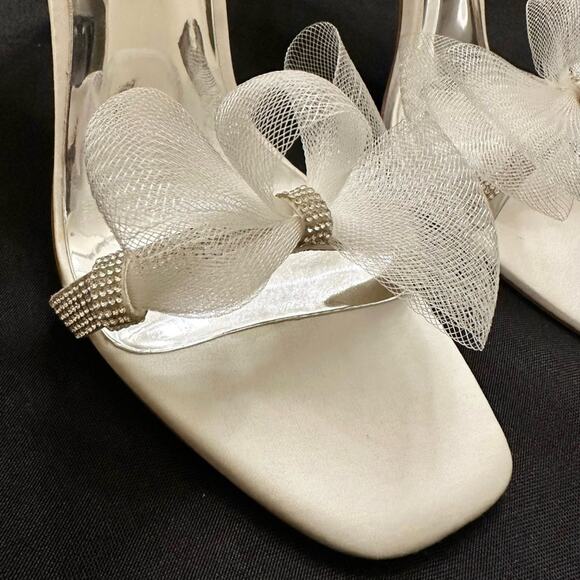 🆕 NIB BADGLEY MISCHKA COLLECTION JESSICA SPECIAL OCCASION SANDALS SZ 9.5 $225 - Picture 13 of 15